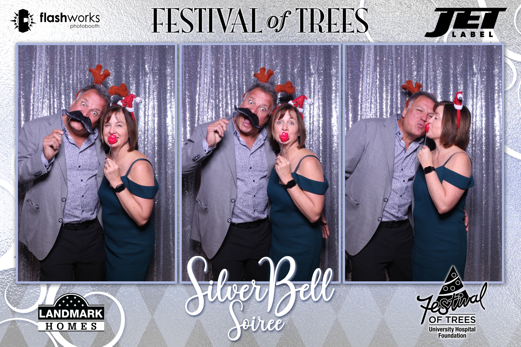 Festival of Trees Silver Bell Soiree - Photos and GIFs | View more photos from the event at gallery.flashworksphotobooth.com/u/FlashworksPhotoboothInc/Festival-of-Trees-Silver-Bell-Soiree-Photos-and-GIFs